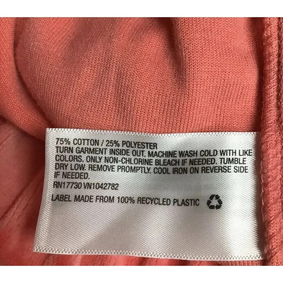 Ava & Viv Women Plus Size Pull On Coral Velour Jogger Pants With Pockets - Picture 7 of 9